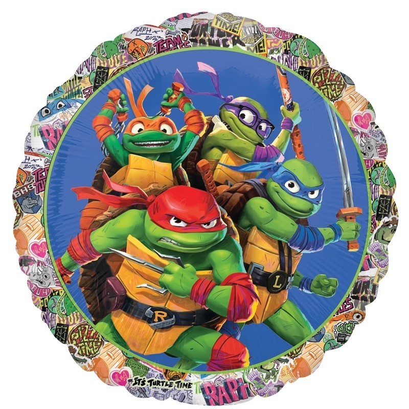 18 inch-es Tininindzsa - Teenage Mutant Ninja Turtle Fólia Lufi