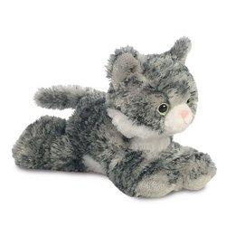 Mini Flopsies Plüss - Lily Cica, 20 cm-es