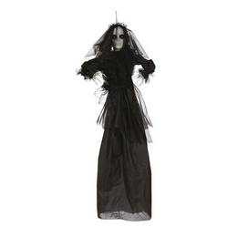 Ijesztő Fekete Halott Menyasszony Függő Dekoráció, 160 cm-es