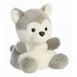 Palm Pals Plüss - Busky Husky, 13 cm-es