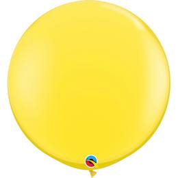 Sárga Léggömb - 91 cm, 2 db