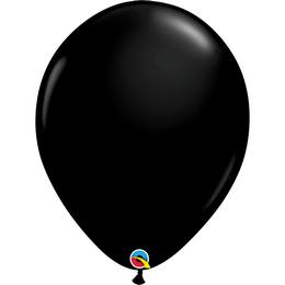 Fekete Léggömb - 40 cm, 10 db