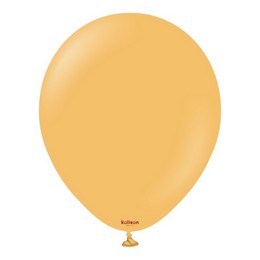Peach Pastel - Barack Színű Kerek Gumi (Latex) Lufi, 13 cm