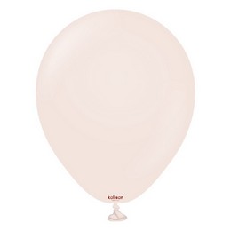 Pink Blush - Rózsaszín Színű Kerek Gumi (Latex) Lufi, 13 cm