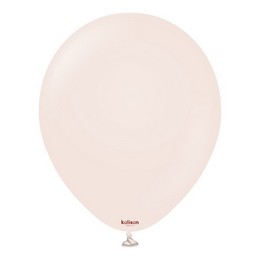 Pink Blush - Rózsaszín Színű Kerek Gumi (Latex) Lufi, 30 cm