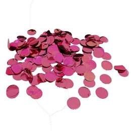 Pink Fólia Konfetti - 1 cm-es, 250 gr-os