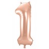 34 inch-es 1 Rózsaarany - Rose Gold Számos Super Shape Fólia Lufi