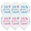 11 inch-es Fiú vagy Lány? Babaváró Lufi Gender Partira (6 db/csomag)