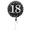18 inch-es 18-as Happy Birthday Sparkling Születésnapi Héliumos Fólia Lufi