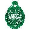 18 inch-es Happy Birthday Party Hats Szülinapi Töltős Lufi (25 db/csomag)