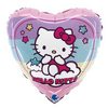 18 inch-es Hello Kitty Rainbow Fólia Lufi