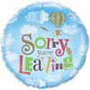 18 inch-es Sajnáljuk, Hogy Elmész - Sorry You're Leaving Héliumos Fólia Lufi