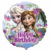 18 inch-es Happy Birthday Jégvarázs - Disney Frozen - Szülinapi Héliumos Fólia Lufi
