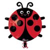 19 inch-es Katicabogár - Happy Ladybug Fólia Lufi