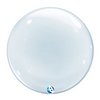 24 inch-es Clear - Átlátszó Deco Bubble Lufi