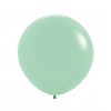 24 inch-es Pastel Dusk Green Tea Lufi (3 db/csomag)