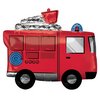26 inch-es Tűzoltó Autó - Fire Truck Fólia Lufi