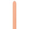 260S Peach Blush - Barack Party Modellező Lufi, Nozzle Up (50 db/csomag)