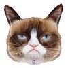 28 inch-es Grumpy Cat Head Fólia Lufi