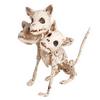 Háromfejű Kutya Kerberosz Csontvát Dekoráció, 34 cm