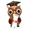 30 inch-es Diplomás Bagoly - Owl Diploma Ballagási Fólia Lufi