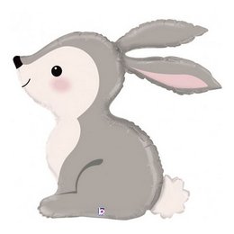 31 inch-es Nyuszi - Woodland Bunny Fólia Lufi