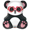 32 inch-es Lovestruck Panda Bear Szerelmes Fólia Lufi