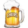 35 inch-es Cheers! Beer Mug Héliumos Fólia Lufi
