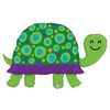 40 inch-es Teknős - Turtle Fólia Lufi