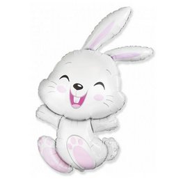 44 inch-es Boldog Nyuszi - Happy Bunny Fólia Lufi