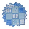 Baby Boy - Kisfiú Babaszületésre Pink Szalvéta, 16 db-os