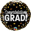 18 inch-es Congratulations Grad Balloons Fólia Lufi