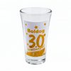 Boldog 30. Szülinapot Pálinkás Feles Üvegpohár