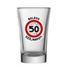 Boldog 50. Szülinapot Sebességkorlátozó Feles Pohár