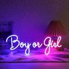 Boy or Girl Led Neon Fényfeliratos Lámpa - 50 cm x 20 cm