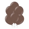 12 inch-es Chocolate Brown - Csokoládé Barna Kerek Lufi (100 db/csomag) - Kalisan