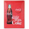 Coca-Cola Fémtábla - Álló