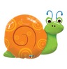 36 inch-es Csiga - Cute Swirly Snail Héliumos Fólia Lufi