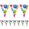Csillogó Lufik - Sparkling Balloons Parti Zászlófüzér - 230 cm