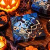 Csontváz Mintás Parti Szalvéta Halloweenra - 33 x 33 cm, 15 db-os
