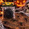 Dekorációs Pókok Halloweenra - 40 db-os