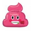 Emoticon Pink Poop Super Shape Fólia Lufi