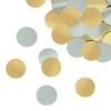 Ezüst és Arany Kerek Fólia Konfetti