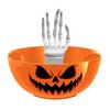 Halloween Tökmintás Tál, Csontváz Kézzel, 25 cm-es