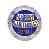 18 inch-es Happy Birthday to You Banner Szülinapi Fólia Lufi