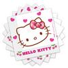 Hello Kitty Hearts - Szíves Parti Szalvéta - 33 cm x 33 cm, 20 db-os