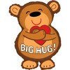 24 inch-es Ölelő Maci - Big Hug Bear Fólia Lufi