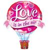 42 inch-es Love Is In the Air Balloon - Léghajó Fólia Lufi Valentin-napra