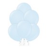 12 inch-es Macaron Baby Blue - Babakék Kerek Lufi (100 db/csomag)