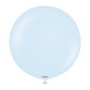 24 inch-es Macaron Baby Blue - Babakék Kerek Lufi (2 db/csomag)